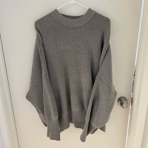 Chunky oversized Free People sweater